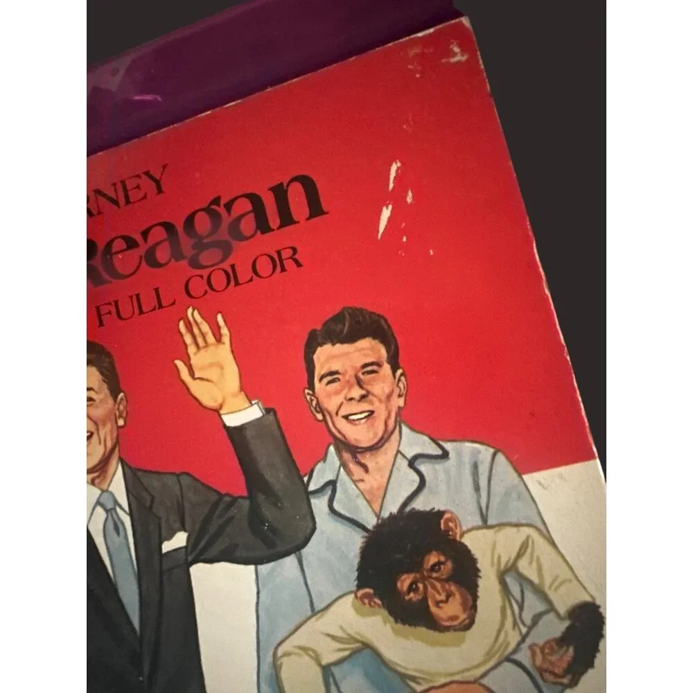 Tom Tierney Ronald Reagan Paper Dolls In Full Color‎ 1984 Collectible Book